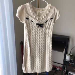 Wool sweater dress size xs